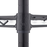 NEAT by TRINITY 5-Tier Adjustable Wire Shelving with Wheels, Wire Shelf Rack for Kitchen Organization, Garage Storage, 400 to 2000 Pound Capacity, NSF Certified, 36” x 18” x 72”, Black NEAT by TRINITY