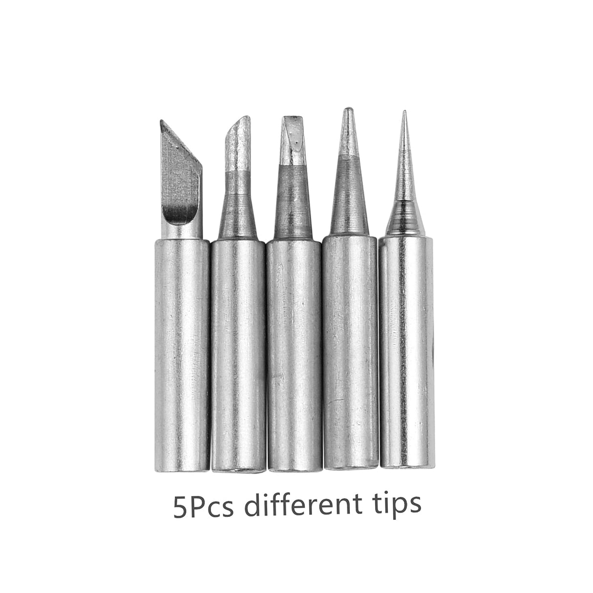 110V 60W Adjustable Temperature Electric Soldering Iron Welding Rework Repair Tool With 5pcs Solder Tip US Plug Sumsour