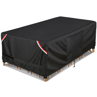 KylinLucky Patio Furniture Covers Waterproof for Table and Chairs Set, Outdoor Table Covers Rectangular Fits up to 108L x 82W x 28H inches