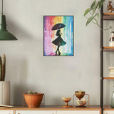 Naykow Rainbow Silhouette Diamond Painting Kits for Adults Full Drill 5D Diamond Art Kits DIY Diamond Painting by Number for Home Wall Decor 12 x 16 inches Naykow