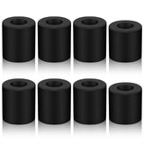 Honoson 8 Pcs 3D Printer Heatbed Parts Silicone Leveling Solid Bed Mount Stable Hotbed Heat Resistant Buffer Compatible with CR-10 Ender 3 Bottom Connect (Black,0.63 Inch, 0.7 Inch) Honoson