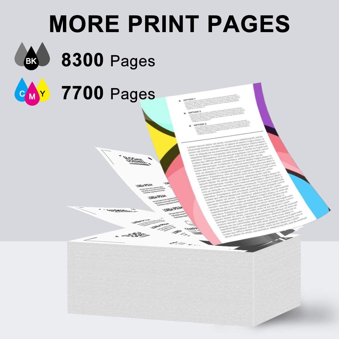 Printers Jack Compatible Canon GI-20 GI20 Refill Ink Bottles Kit for Canon PIXMA G5020 G6020 G7020 MegaTank Printers Printers Jack