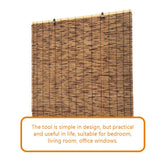 Garneck Roller Window Shades Lift Cords - Blinds Strings Lift Tool for Reeds Bamboo Roller Shades - Roll Up Blind Curtain Lifting Kit Repair Parts Replacement Garneck