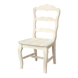 International Concepts C-9209P Versailles Side Chair, Unfinished IC International Concepts