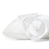 Bedsure Satin Pillowcase for Hair - White Satin Pillow Cases Standard Size with Zipper 2 Pack, Similar to Silk Pillow Cases for Skin, Silky & Soft Pillow Covers, Gifts for Her or Him, 20x26 Inches Bedsure