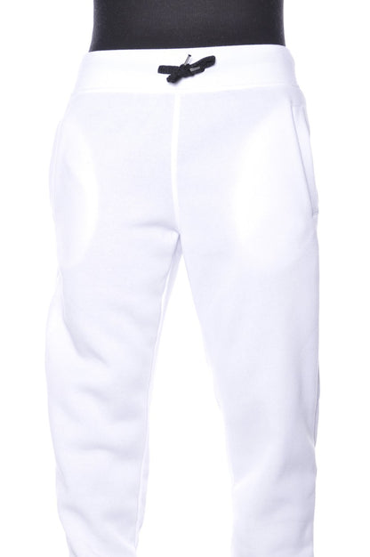 Southpole Mens 1570 Basic Active Sweatpants Fleece Jogger, White, Medium US