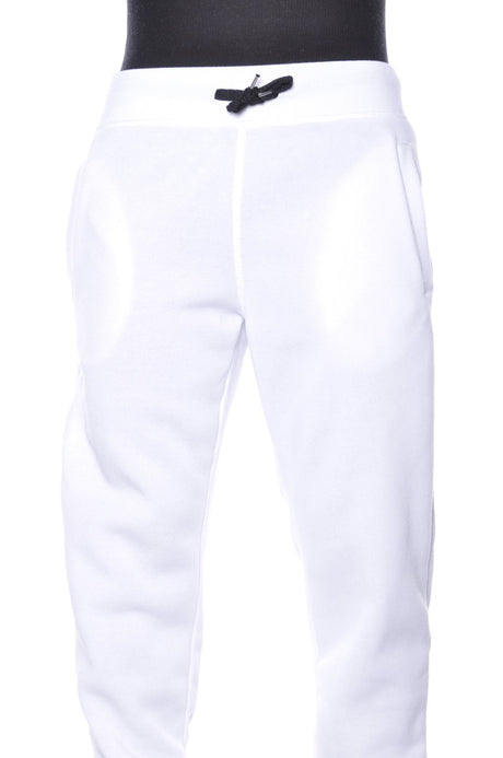 Southpole Mens 1570 Basic Active Sweatpants Fleece Jogger, White, Medium US Southpole