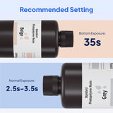 ELEGOO 8K Standard Resin for 3D Printing, Ultra Precision, 405nm Fast UV Curing Photopolymer 3D Resin for 8K 9K 12K 16K Resin 3D Printer, Red Clay 1000g ELEGOO