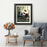 Natuyalo Panda Paint by Numbers Kit for Adults - Animal Paint by Number on Canvas Without Frame, DIY Acrylic Painting for Ideal Gift Home Wall Decor (16x20 Inch) Natuyalo