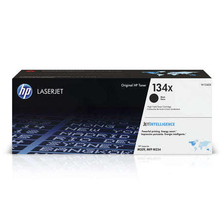 HP 134X Black High-yield Toner Cartridge | Works with HP LaserJet M209 Series, HP LaserJet MFP M234 Series | W1340X HP