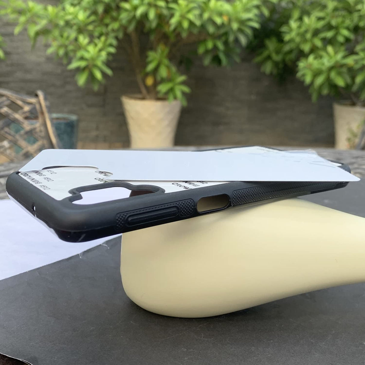 5PCS Sublimation Blanks Phone Case Bulk Cover Compatible with Samsung Galaxy A32 5G, 2 in 1 2D Soft Rubber TPU Blank Easy to Sublimate DIY Customize Phone Case Cover Glitter Finish JUSTRY