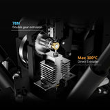 Flsun T1 Pro Delta 3D Printer - New FDM 3D Printer, 1000 mm/s high-Speed Printing, Dual-Gear Strong extruder, one-Button Automatic Leveling, 300°C high-Temperature Nozzle, Al Intelligent Monitoring FLSUN