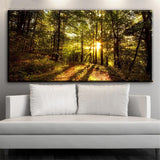 Diamond Art Kits,Diamond Painting Woods Sunshine,5d Diamond Painting Kits for Adults & Child,Cross Stitch Embroidery Diamond Art Kits,on Numbers Kit Full Diamond Painting-50x150cm/20x59inch プレステージ