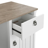Bush Furniture Salinas Computer Desk with Hutch | Study Table with Drawers, Cabinets & Pullout Keyboard/Laptop Tray | Modern Home Office Desk in Pure White and Shiplap Gray | Work Desk with Storage Bush Business Furniture