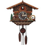 JOONIEHOUSE Traditional Black Forest Cuckoo Clock, Newly Wood Coo Coo Clock Decorative Wall Clock with Pendulum and Chiming Function - Perfect Wall Clocks for Home Livingroom Decor JOONIEHOUSE