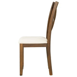 Merax 6 Pieces Dining Table Set with Bench, Wooden Rectangular Dining Table with 4 Chairs and Bench for Kitchen Room Dining Room， Kitchen Table Chairs Set - Natural Cherry+Beige Merax