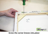 Wraptek Canvas Stretcher Bar Kit (Medium Duty)- 23 Sizes to Choose from (40x60) Wraptek