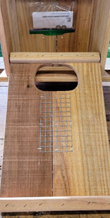 2 Cedar Wood Duck Nesting Houses WoodArtSupply