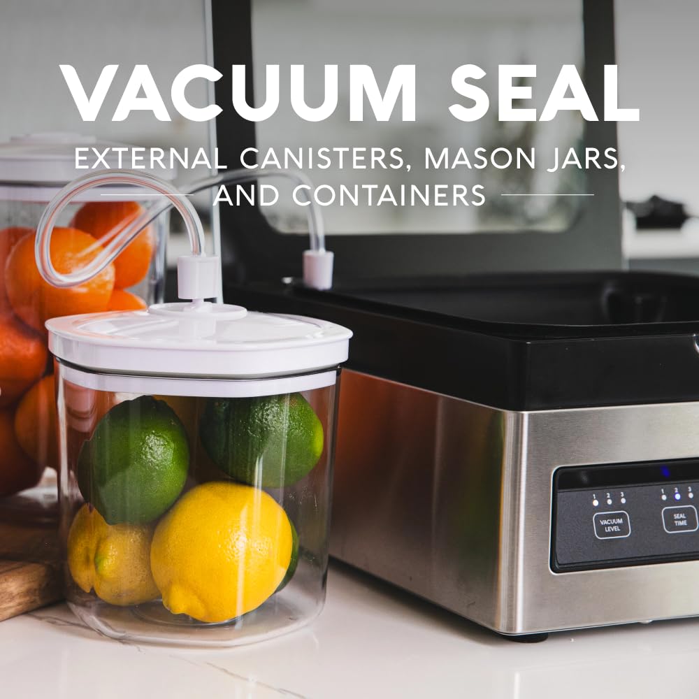 Avid Armor - Chamber Vacuum Sealer Machine USV1 Ultra SeriesONE, Food Sealer for Wet Foods, Meat Sealers, Packing Machine, Compact Vacuum Chamber Sealer with 10-Inch Vacuum Sealer Bar Avid Armor