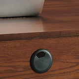 Leick Home SINCE 1910 Farmhouse Oak Turned leg Laptop Desk with Center Drawer, FURNITURE Leick Home