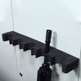 Adoreal 2 Pack Gun Rack for Gun Storage, Gun Safe Accessory for Rifles and Shotguns, Gun Holder in Gun Cabinet, Shotgun Rifle Rest, Foam Material with Magnetic Strip Adoreal