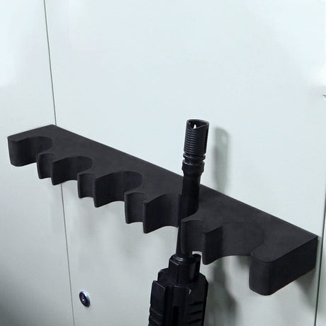 Adoreal 2 Pack Gun Rack for Gun Storage, Gun Safe Accessory for Rifles and Shotguns, Gun Holder in Gun Cabinet, Shotgun Rifle Rest, Foam Material with Magnetic Strip Adoreal