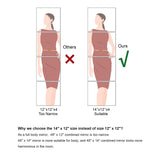 Glass Full Length Wall Mirror Tiles, 14'' x 12'' x 4PCS, Full Body Mirror for Bedroom, Full Length Mirror Wall Mounted for Home Gym, Door (14'' x12''-4PCS) Delma