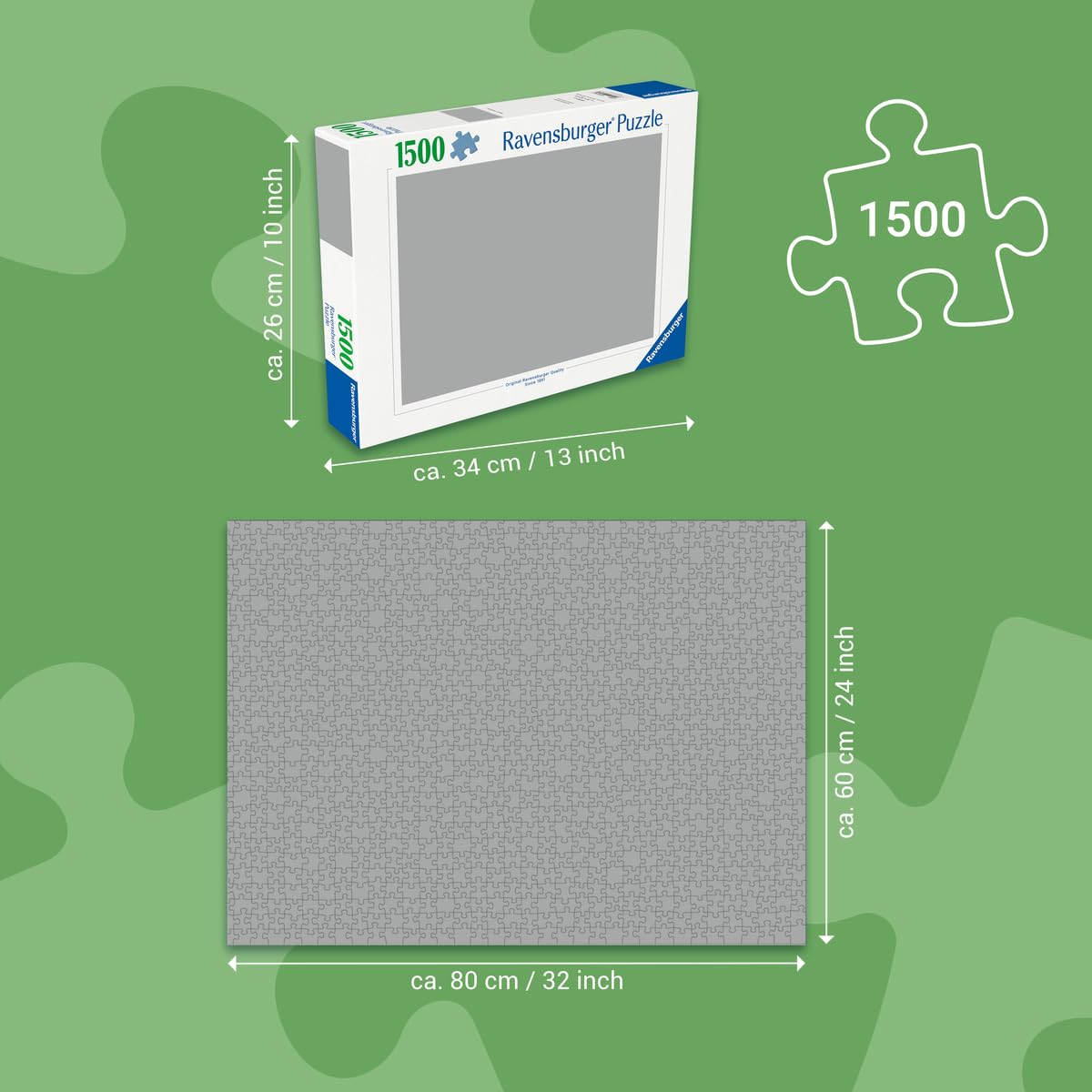 Ravensburger Christmas Eve 1500 Piece Holiday Jigsaw Puzzle for Adults - 12000717 - Handcrafted Tooling, Made in Germany, Every Piece Fits Together Perfectly Ravensburger