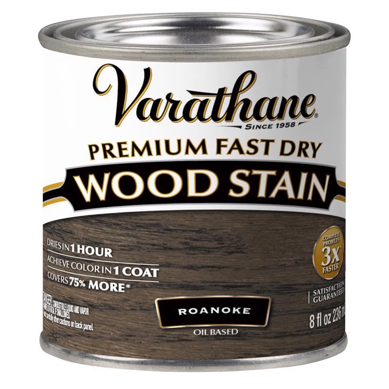 Rust-Oleum Varathane Premium Fast Dry Roanoke Wood Stain Half Pint Rust-Oleum