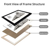 Funny Highland Cow Bathroom Wall Art - Rustic Farmhouse Wall Decor with Humorous Are You Pooping Canvas Print, Cute Animal Canvas Art for Restroom - Black Framed Cow Pictures Wall Decor Ready to Hang 8"x10" Gongyuanyihao Arts