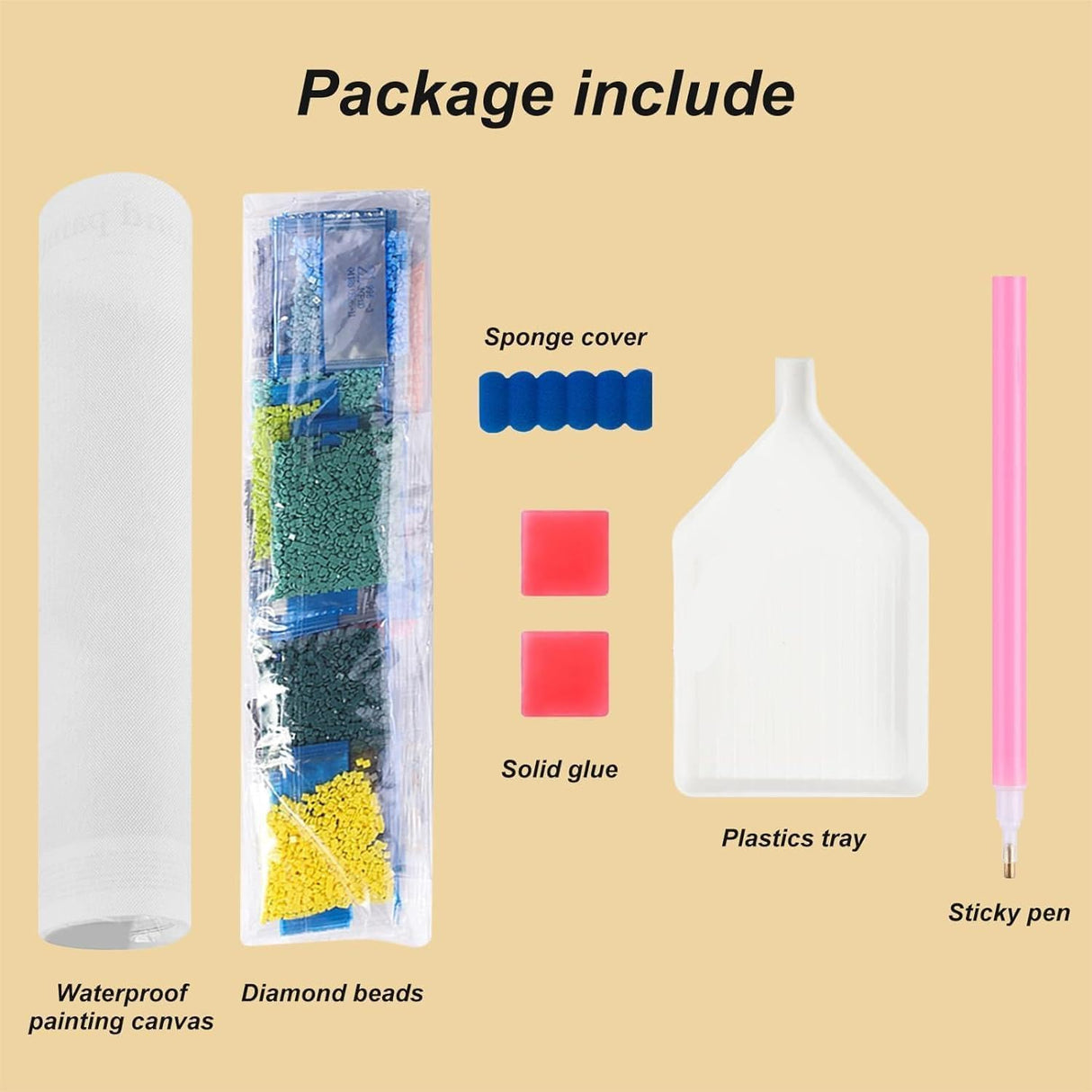 Lophomie Diamond Art Kits for Adults, 5D DIY Dog Diamond Painting Kits for Adults Beginners, Diamond Dots Kits Gem Arts Crafts for Home Wall Decor 14x14 Inch Lophomie