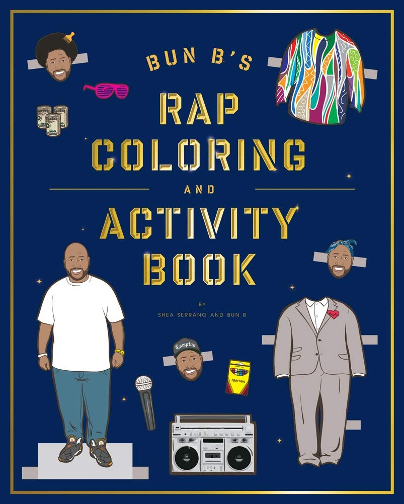 Bun B's Rap Coloring and Activity Book Abrams Image