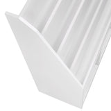 RiverRidge Kids 4 shelves Three Cubbies Bookrack, White (02-251), 11.81"D x 35"W x 36"H RiverRidge