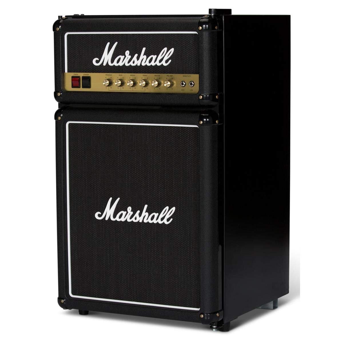 Marshall MF3.2 MF32BLKNA 3.2 Cubic-Foot Medium-Capacity Bar Fridge, Black Marshall