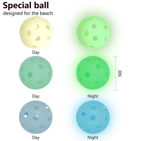 Juegoal Outdoor Toss Game Glow in Dark with Noctilucent 12 Buckets & 6 Balls, Throwing Game for Beach, Camping, Lawn and Backyard Juegoal