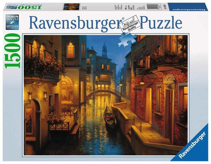 Ravensburger Venice Waterscape - 1500 Piece Jigsaw Puzzle for Adults | Premium Quality | Anti-Glare Surface | Precision Fit for Puzzle Enthusiasts