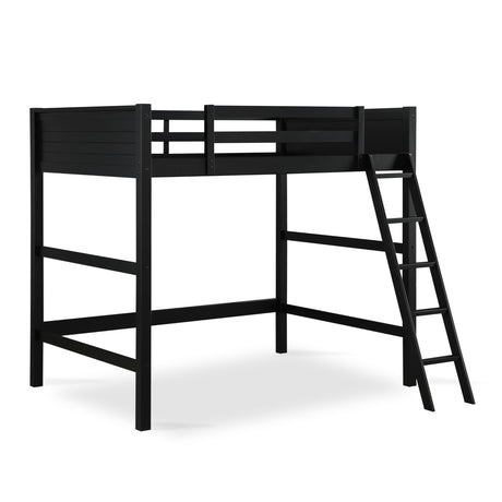 DHP Denver Full Size Loft, Black bed DHP