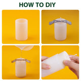 Silicone Molds for Candle Making, 4In and 3.5In and 2.5In and 2In Cylinder Mould Epoxy Resin Casting for Candlestick Make HFYHWT