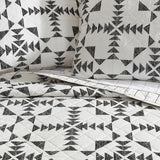 Eddie Bauer - King Quilt Set, Reversible Cotton Bedding with Matching Shams, Luxurious Bedding Set (Arrowhead Charcoal, King) Eddie Bauer