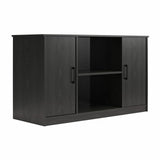 Ollie & Hutch Dory 55 Gallon Aquarium or Terrarium Tank Stand, Black Oak Ollie & Hutch