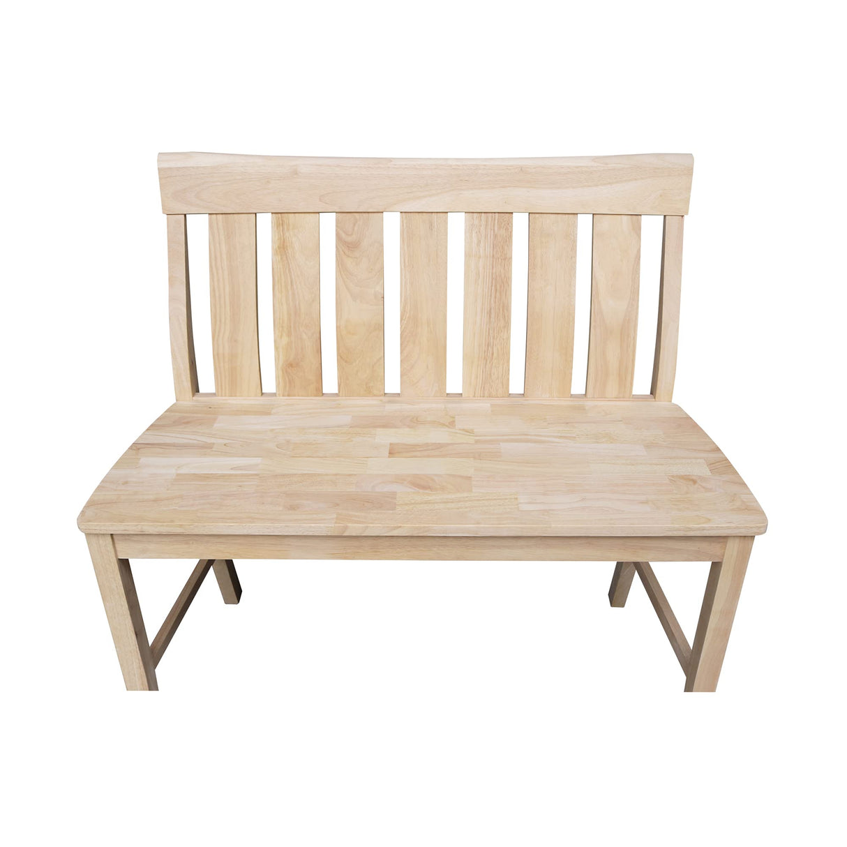 IC International Concepts International Concepts Ava Tall, Unfinished Bench IC International Concepts