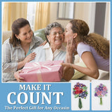 WEBEEDY Paper Quilling Kit 20 Sets Flower Card Quilling Kit with Paper Quilling Strips Tools Paper Quilling Set DIY Handmade Arts Crafts Christmas Valentine's Day Birthday Gifts WEBEEDY