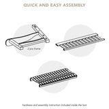 Cambridge Casual Solid Wood Bentley Porch Swing, Black Cambridge Casual