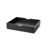 DormCo The Storage MAX - Underbed Wooden Organizer with Wheels - Black DormCo