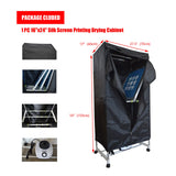 TIANIUSEEN Screen Printing Kit Silk Printing Press Equipment Material 3 Color 4 Station Screen Printer Screen Printing Flash Dryer Drying Cabinet and UV Exposure Unit for T-Shirt DIY Tianiuseen