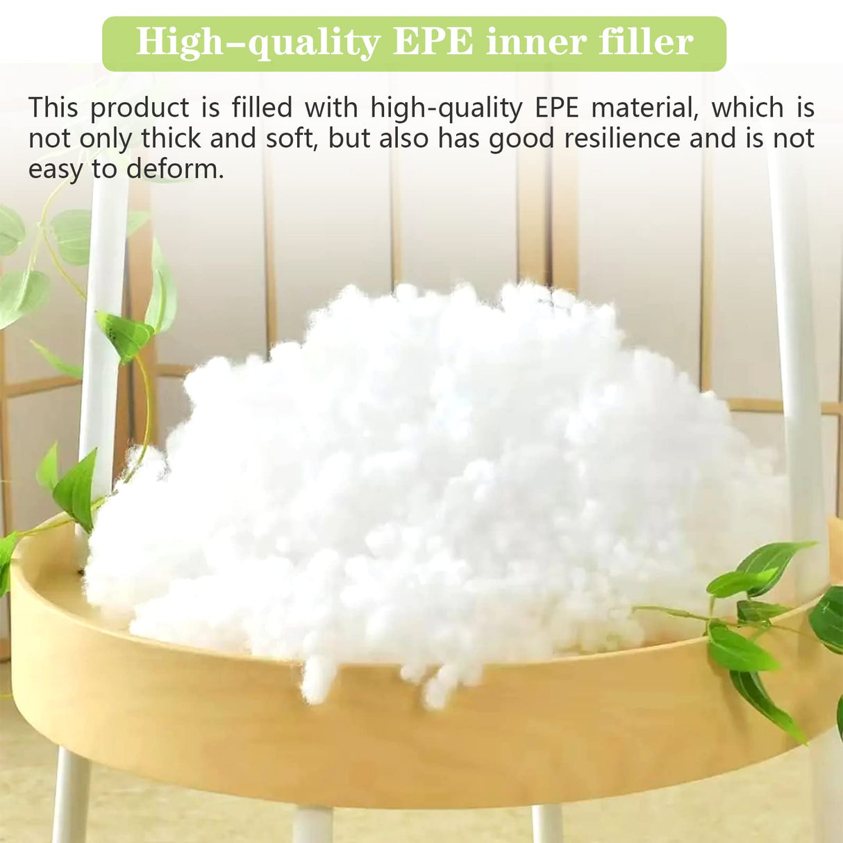 Bextile Papasan Chair Cushion Only, 52 in Cushion for Papasan, Round Leisure Papasan Seat Cushion (Black) Bextile