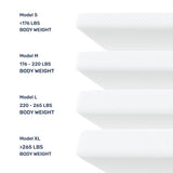 Dailydream viscoelastic Mattress Topper with Memory Foam, Edition Standard (Full, Model L - 220 up to 264 lbs) Dailydream