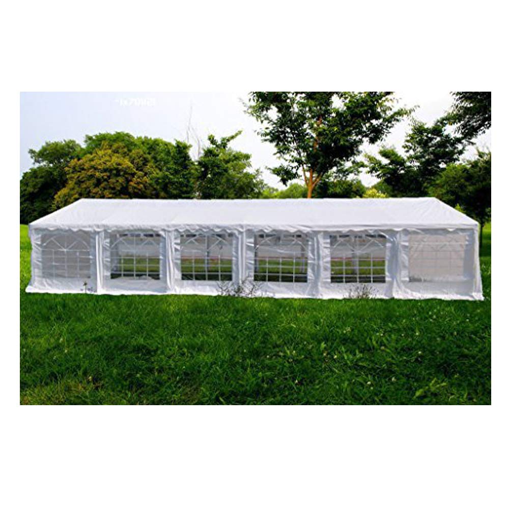 AMERICAN PHOENIX Party Tent 40x20 Heavy Duty Large White Commercial Fair Shelter Wedding Events Canopy Tent (White, 20x40)