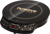 Nuwave Gold Precision Induction Cooktop, Portable, Powerful with Large 8” Heating Coil,100°F to 575°F, 3 Wattage Settings, 12” Heat-Resistant Cooking Surface Nuwave