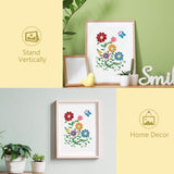 WEBEEDY Quilling Kit Flowers Paper Quilling Kit for Adults Beginner DIY Craft Quilling Paper Strips Filigree Painting Kit with Quilling Tools Handmade Home Room Wall Art Decor Creative Gift WEBEEDY